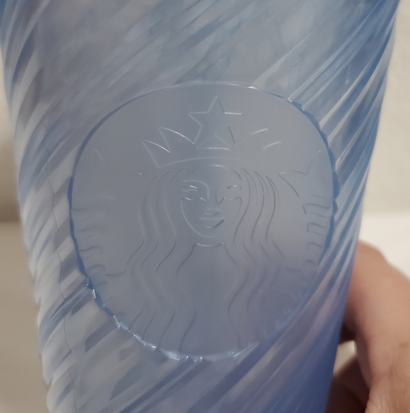 NWT Starbucks 16oz Blue Tumbler with Straw - Picture 2 of 8